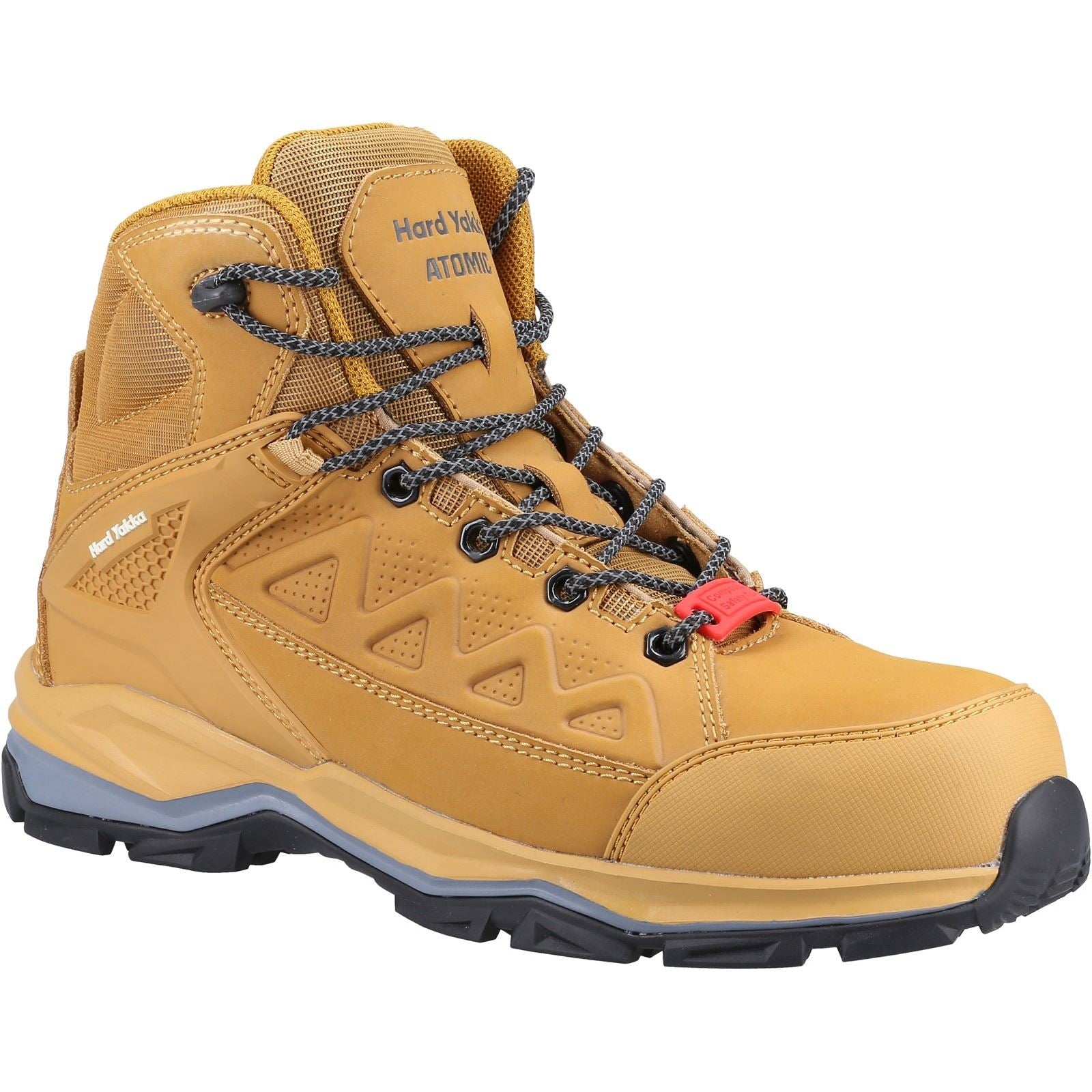 Hard Yakka Unisex Atomic PR Hybrid Side Zip Safety Boot in Wheat