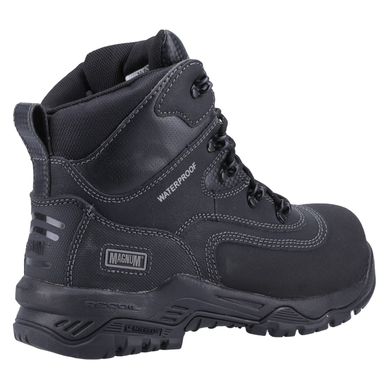 Magnum Broadside 6.0 CT CP WP Safety Boot in Black