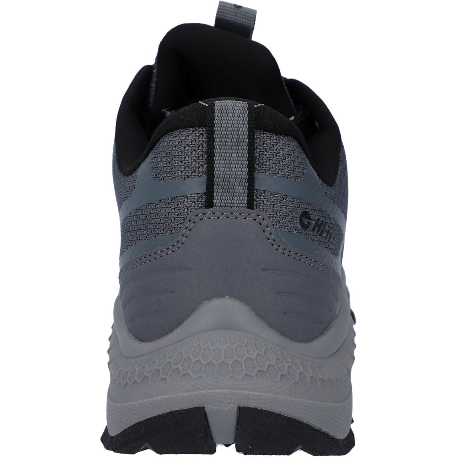 Hi-Tec Mauna Polyester Men's Grey/Black/Black Hiking Boots