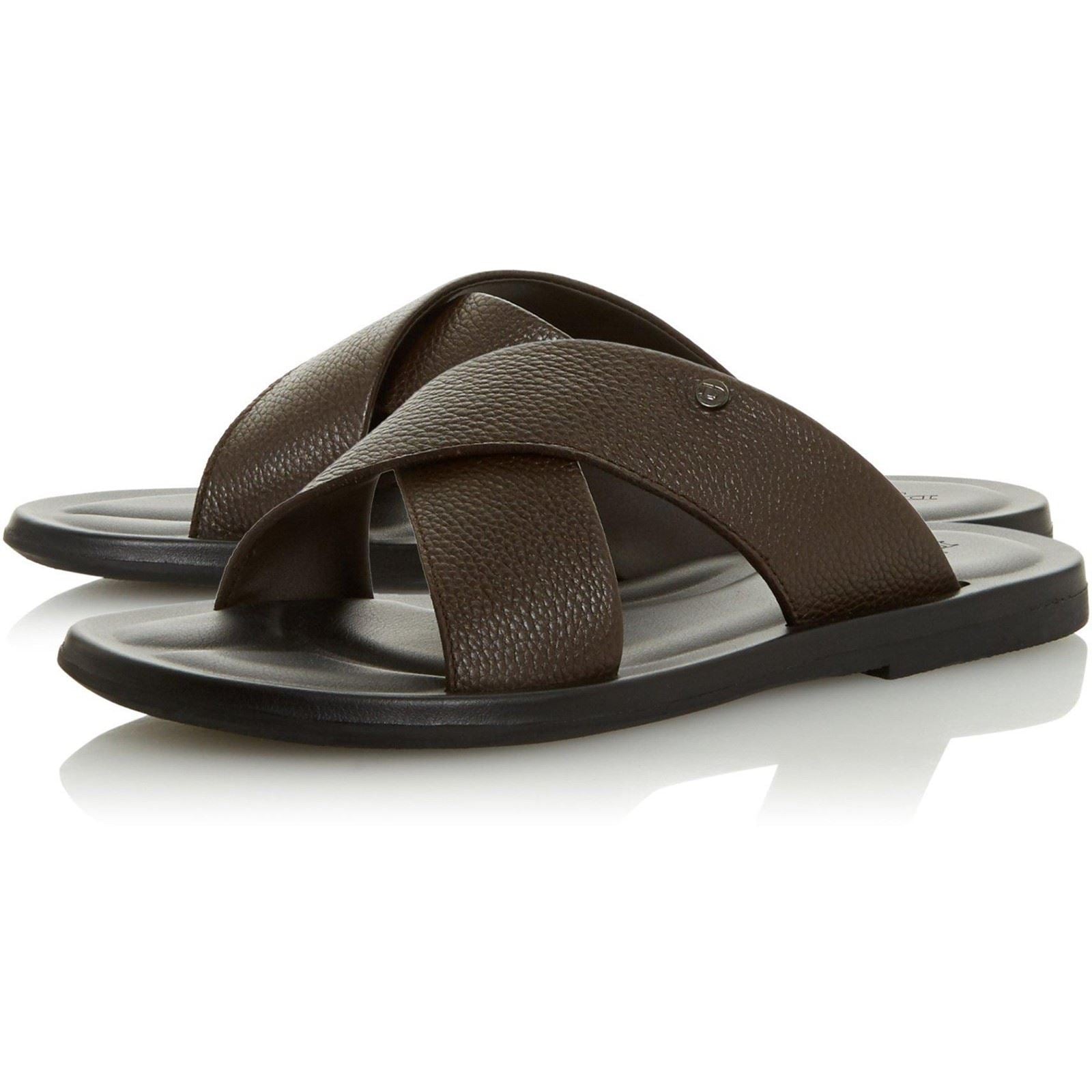 Dune Men's Franks Sandal in Brown