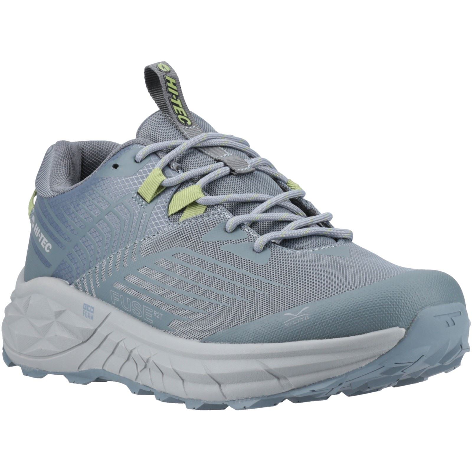 Hi-Tec Fuse Trail Low Polyester Mesh Men's Dark Slate/Stormy Weather Trainers