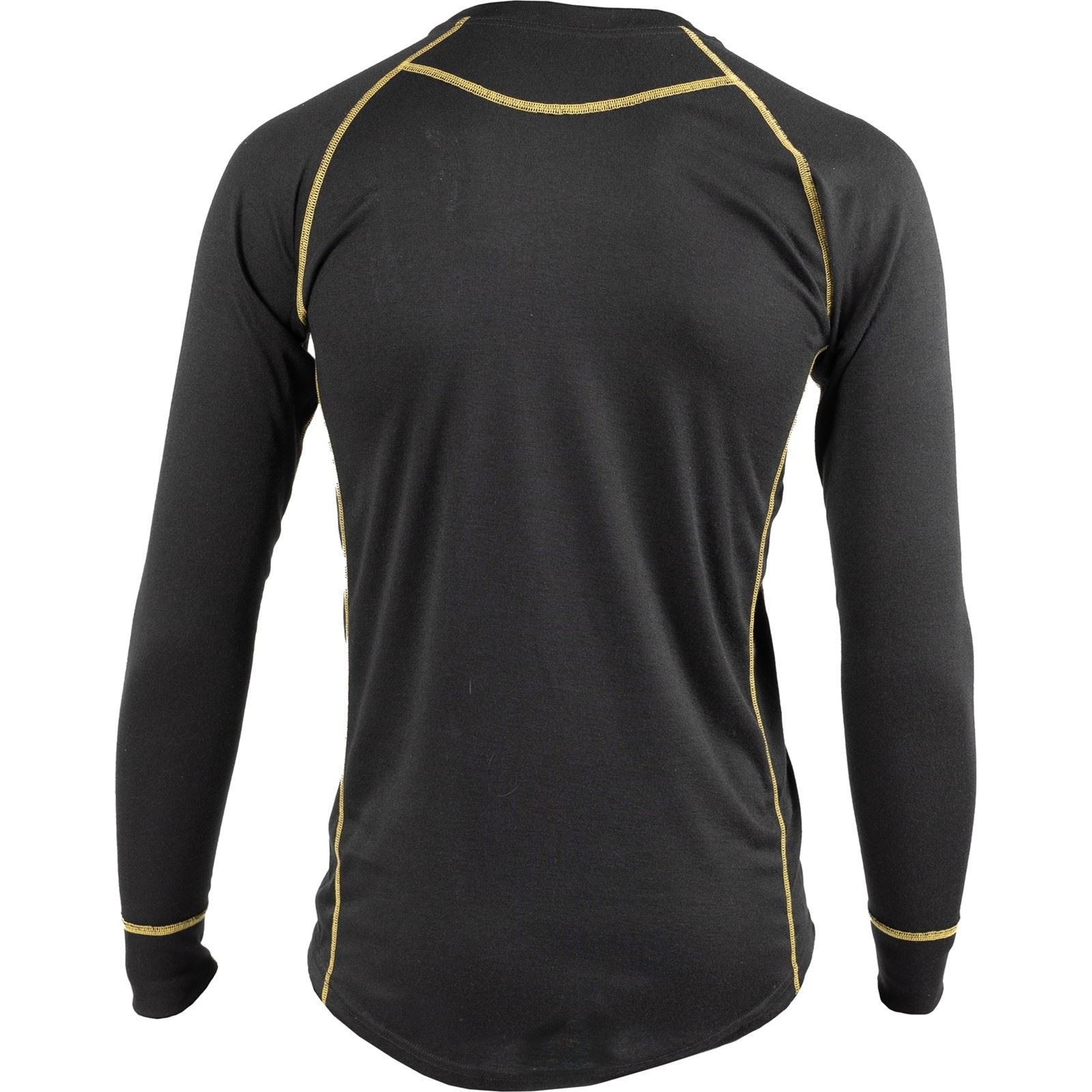 Caterpillar Thermo Polyester Men's Black Base Layer Shirt