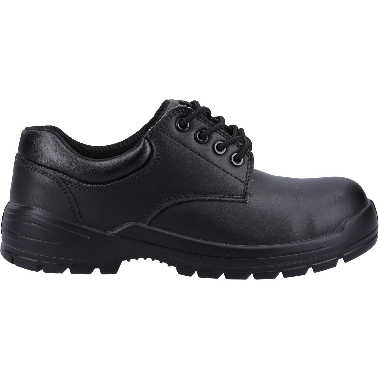 Amblers Safety FS38C Metal Free Composite Gibson Lace Safety Shoe in Black