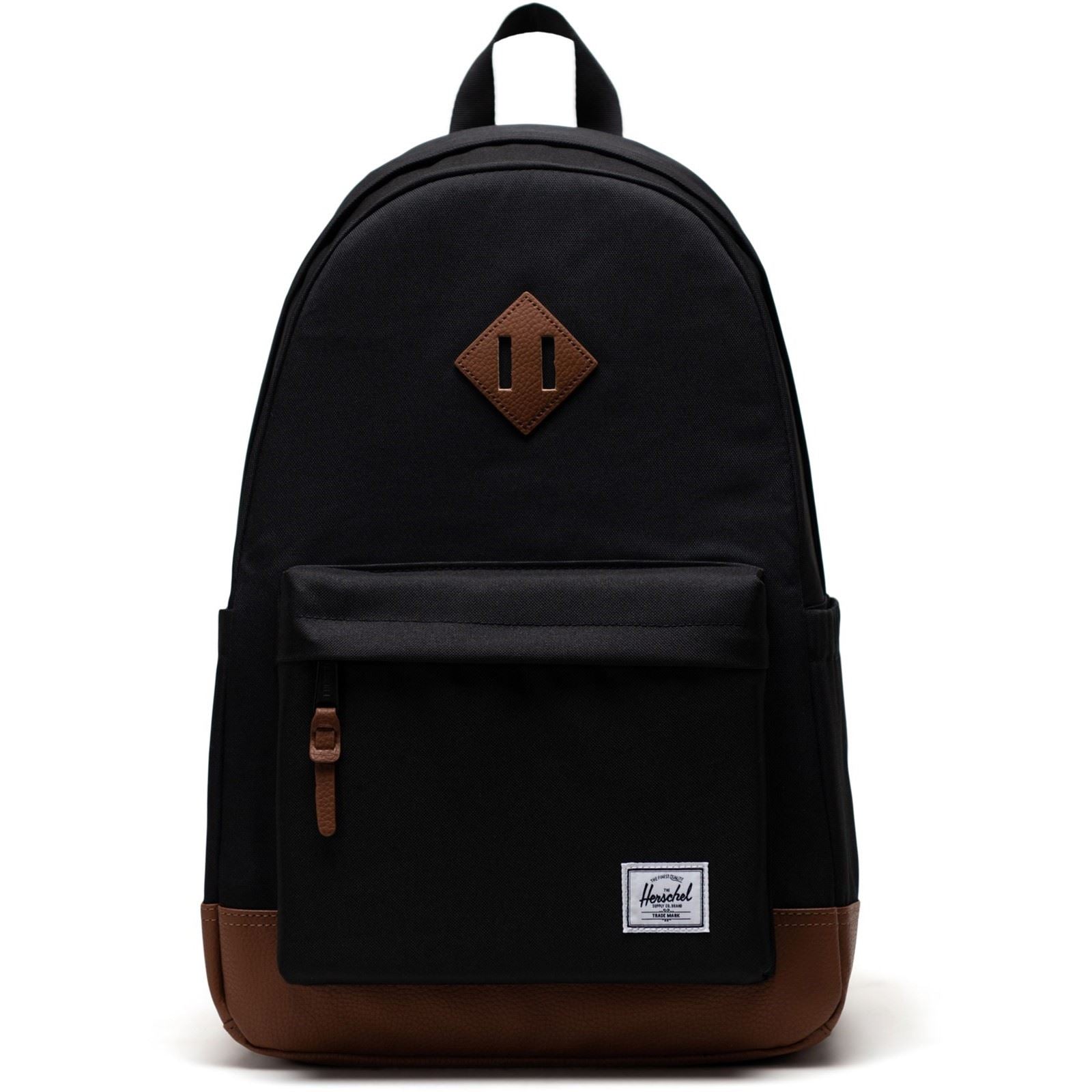 Herschel Bags Herschel Heritage Polyester Unisex Adults Black Backpack - Medium