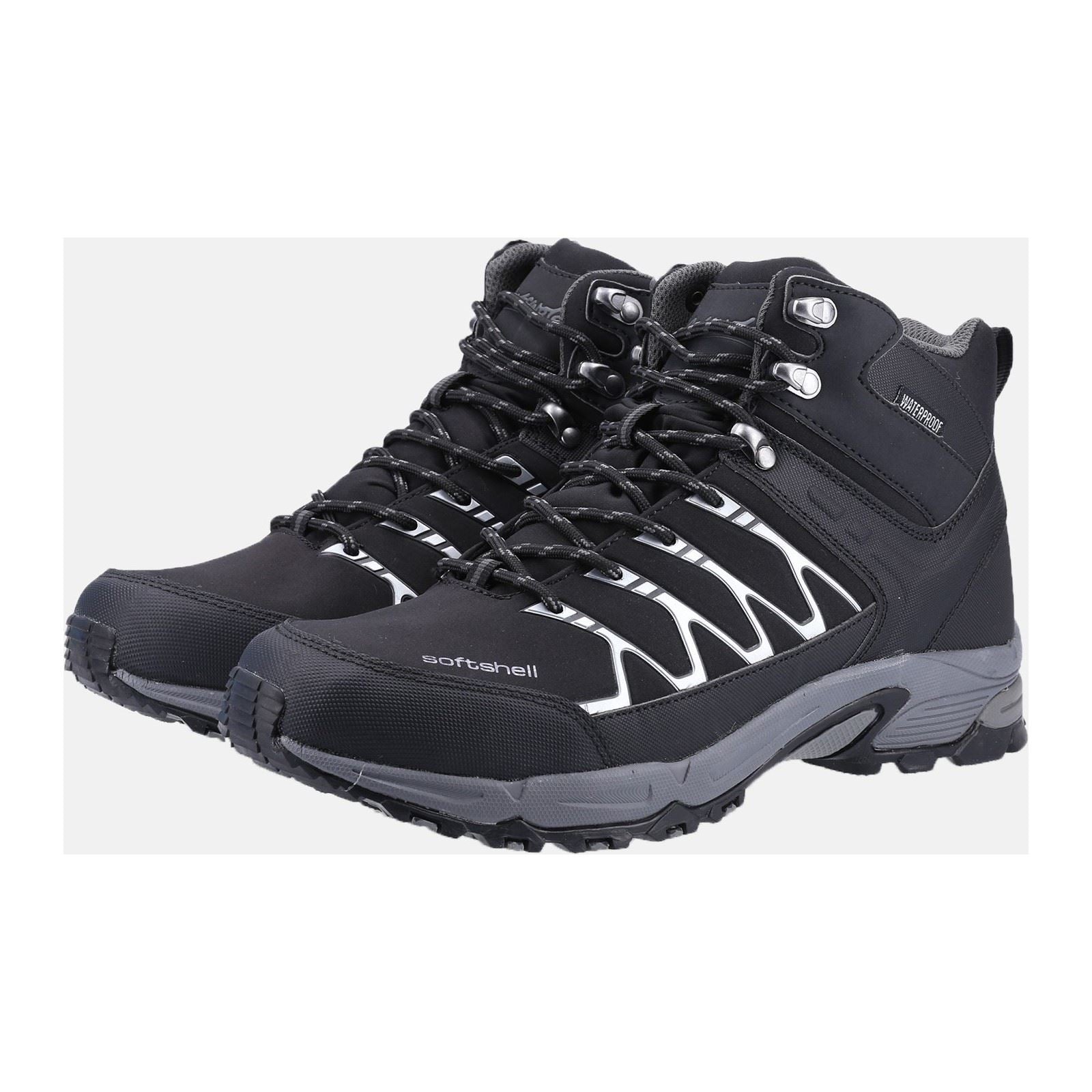Cotswold Men's Abbeydale Mid Hiker in Black/Grey
