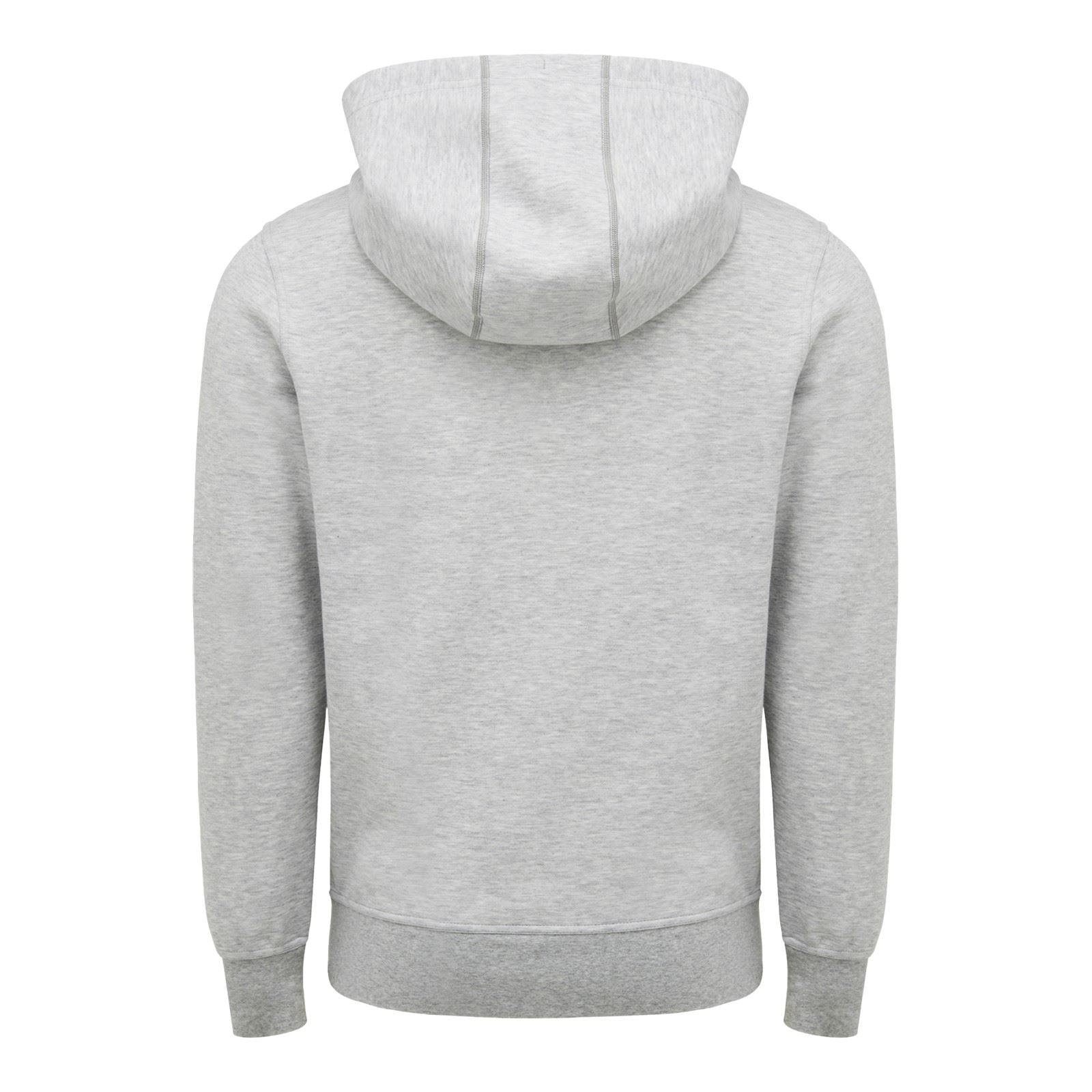 Hard Yakka Men's Embossed Pullover Hoodie in Light Grey Marle