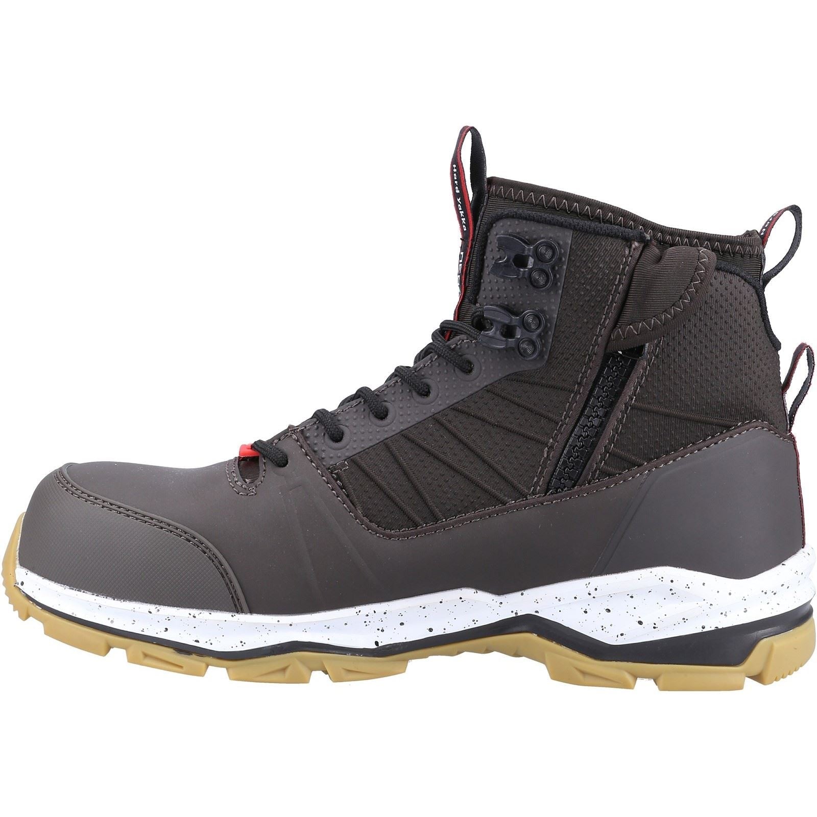Hard Yakka Men's Neo 2.0 PR Hybrid Side Zip Safety Boot in Moss