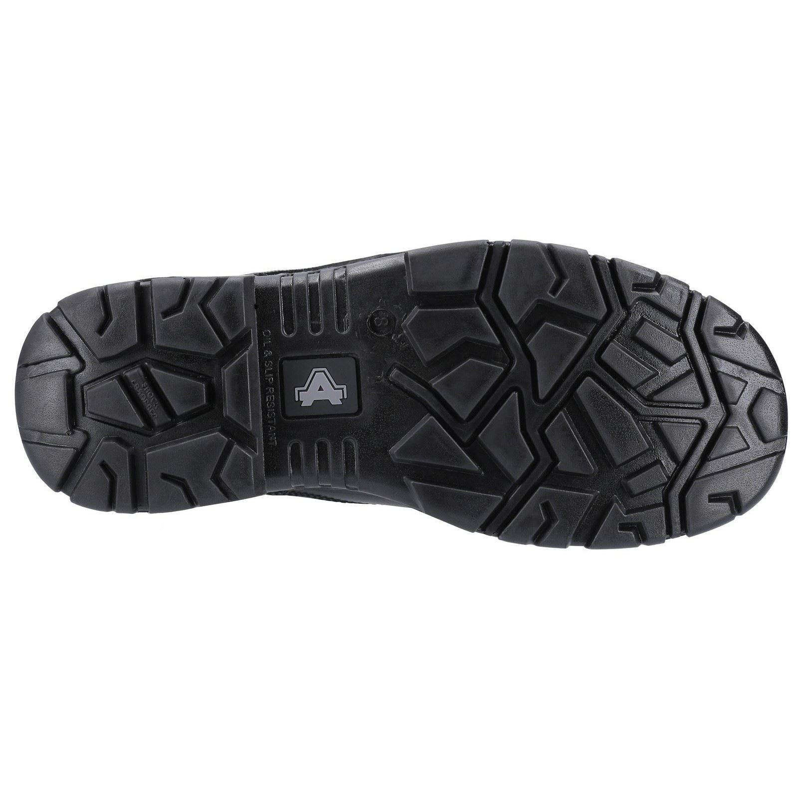 Amblers Safety Combat Hi-Leg Waterproof Metal Free Boot in Black