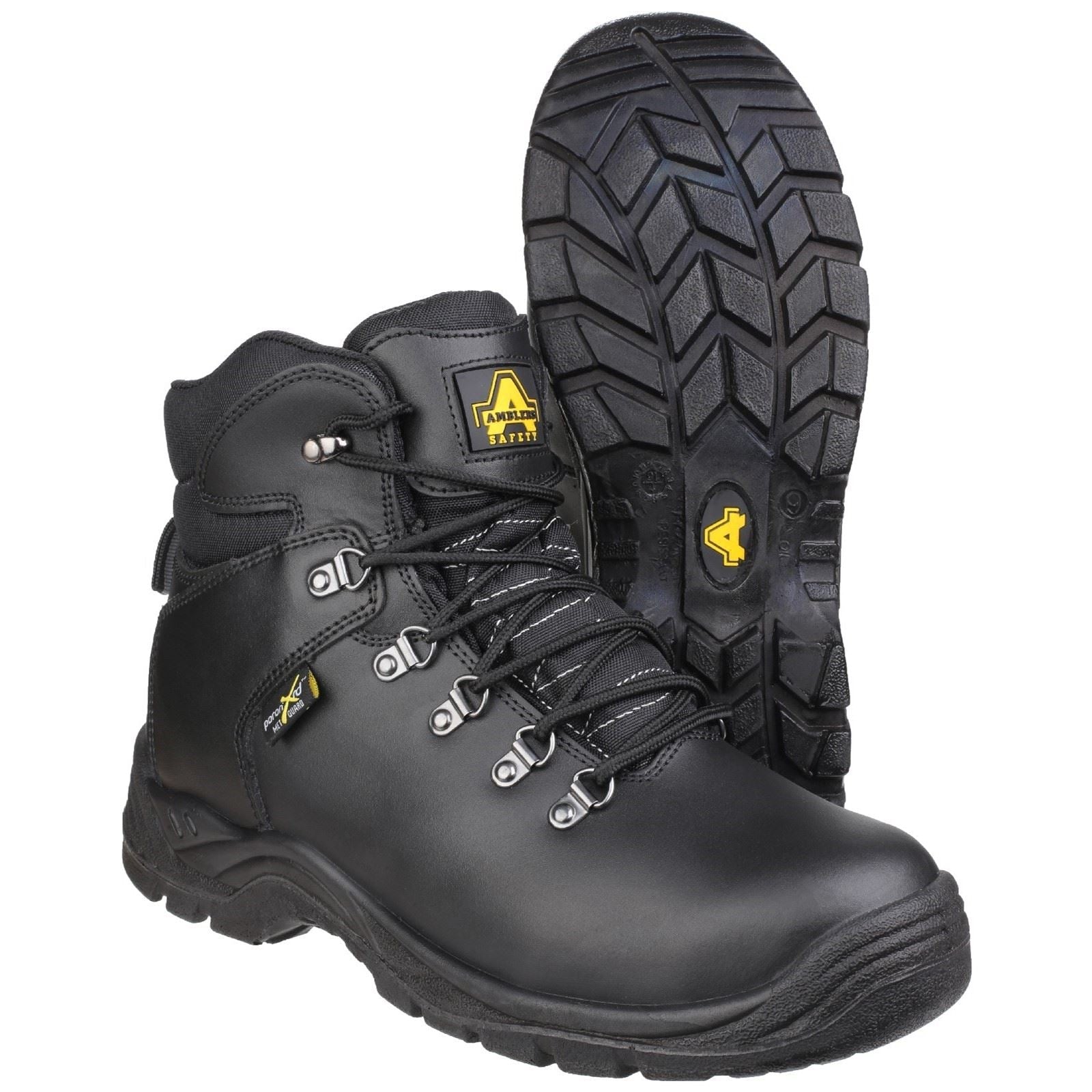 Amblers Safety AS335 Poron XRD Internal Metatarsal Safety Boot in Black