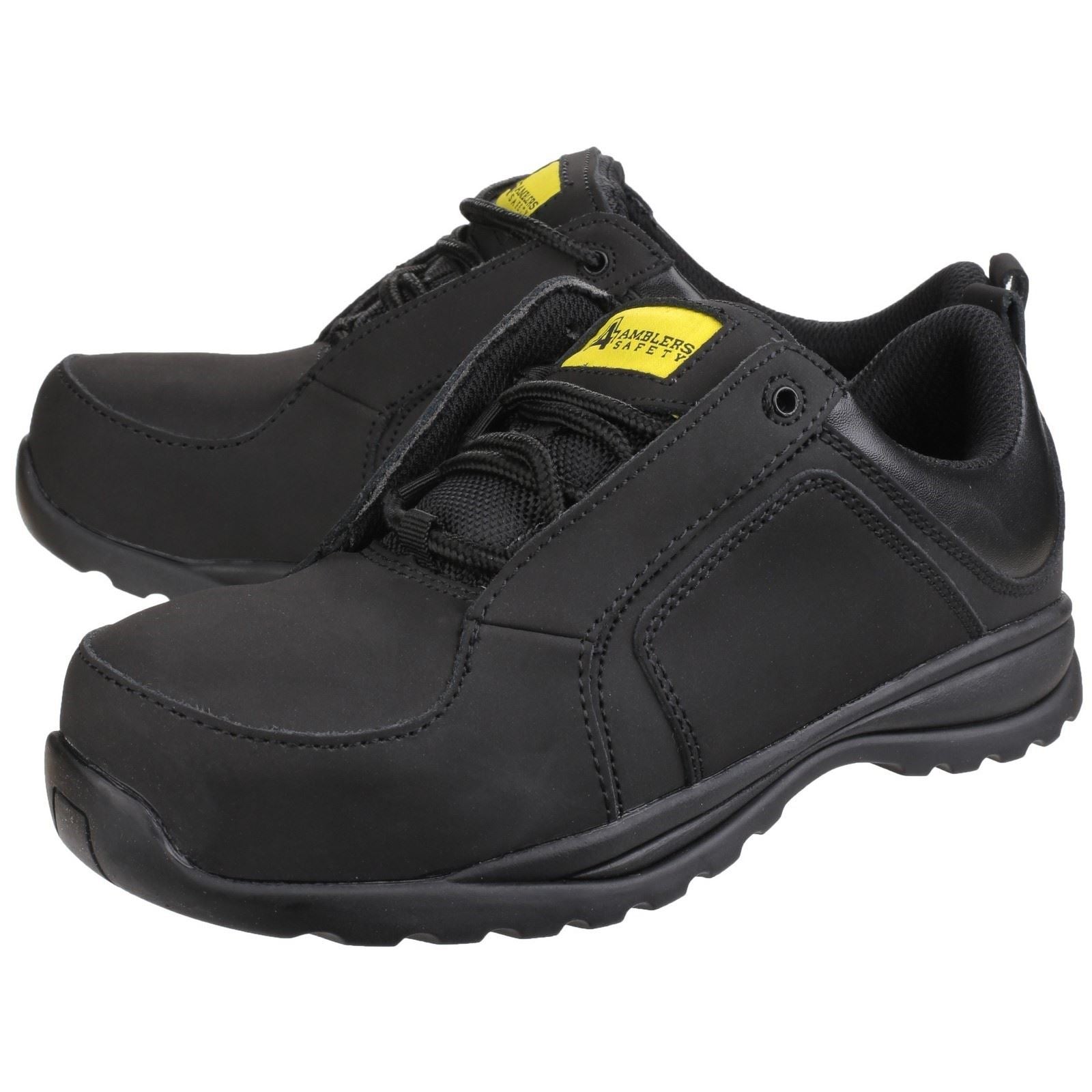 Amblers Safety Women's FS59C Safety Trainer in Black