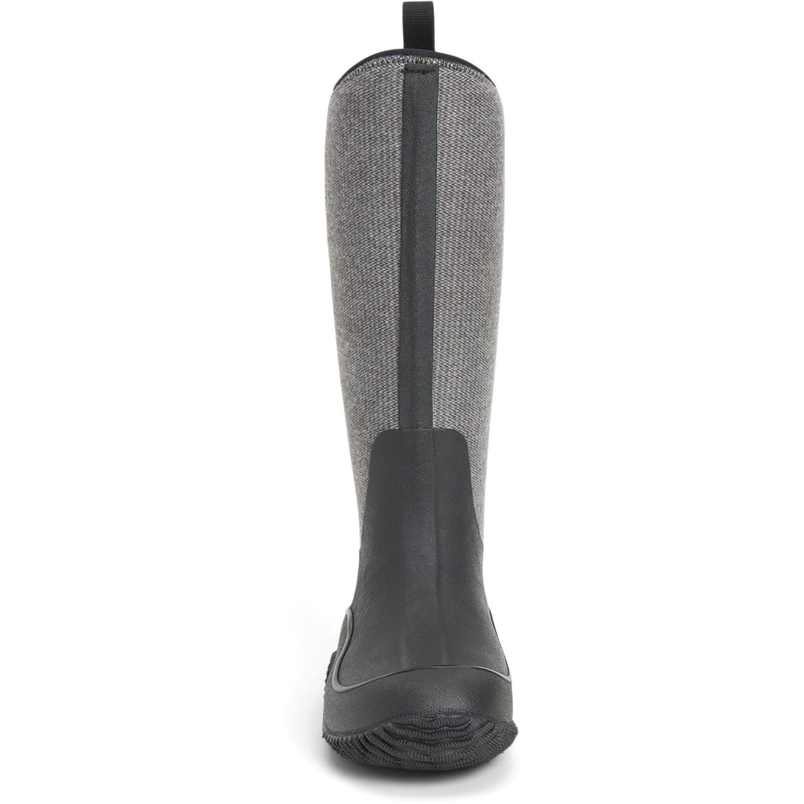 Muck Boots Women's Hale Wellingtons in Black W/ Fuzzy Herringbone