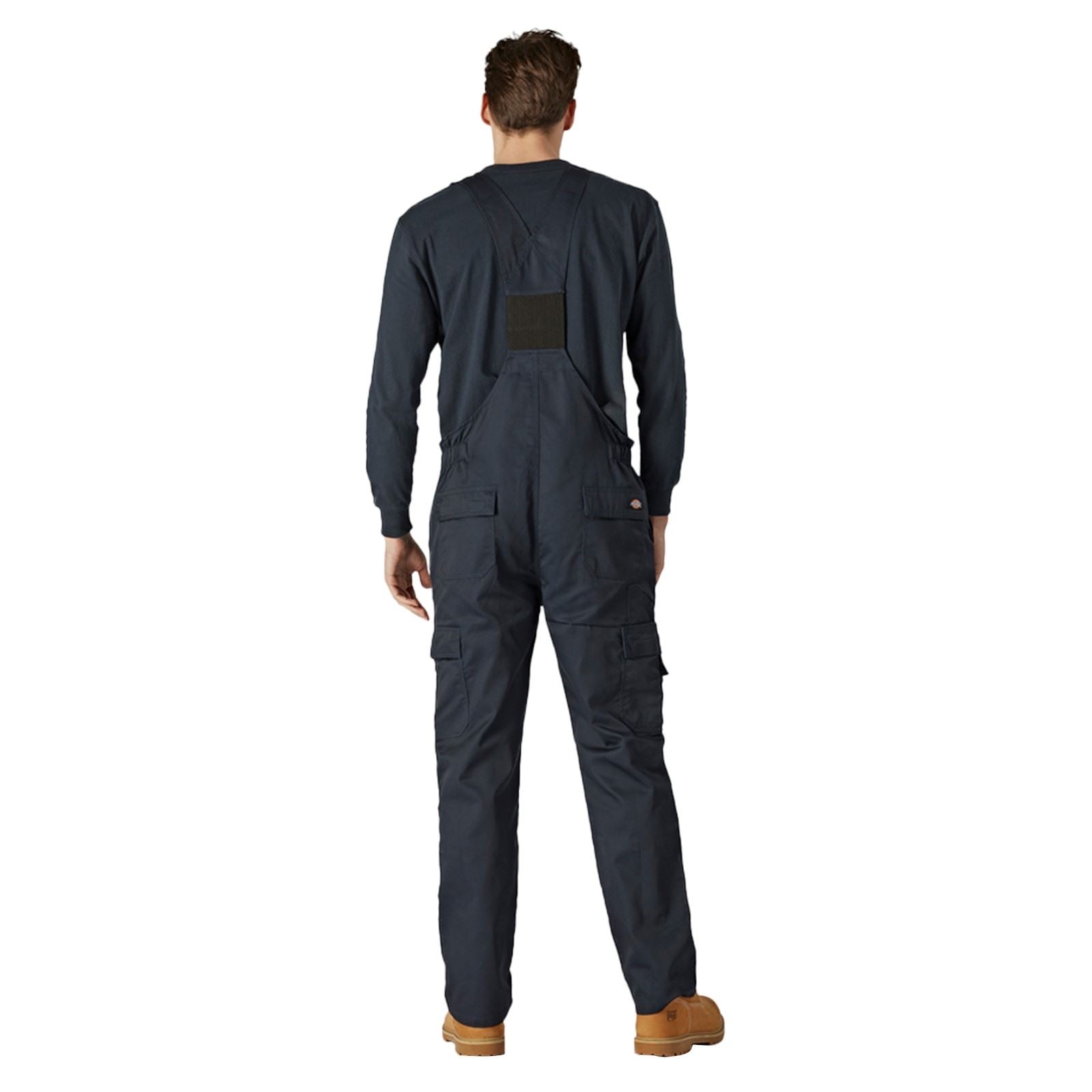 Dickies Everyday Bib and Brace Polyester Men's Blue Work Overall