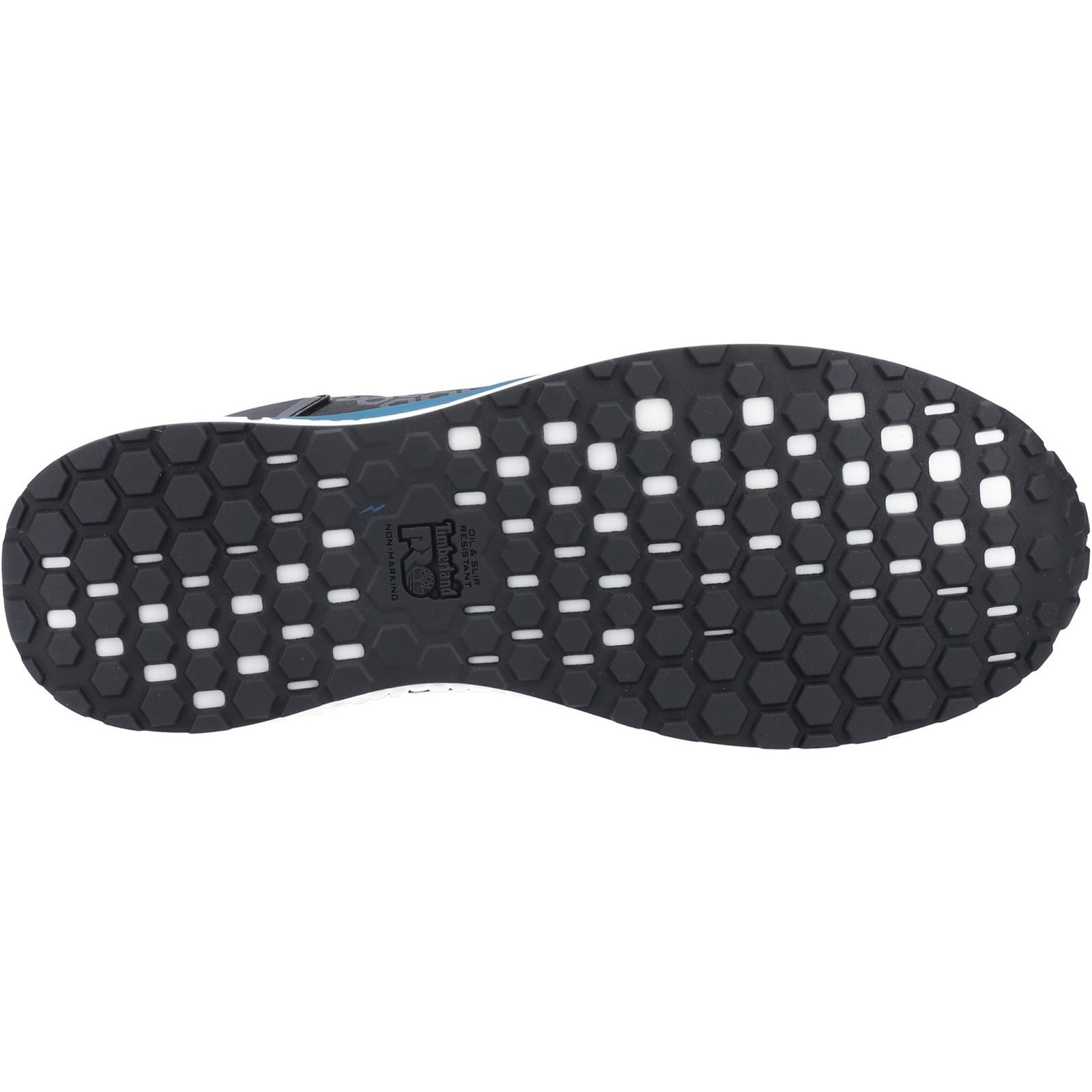 Timberland Pro Men's Reaxion Composite Safety Trainer in Black/Blue