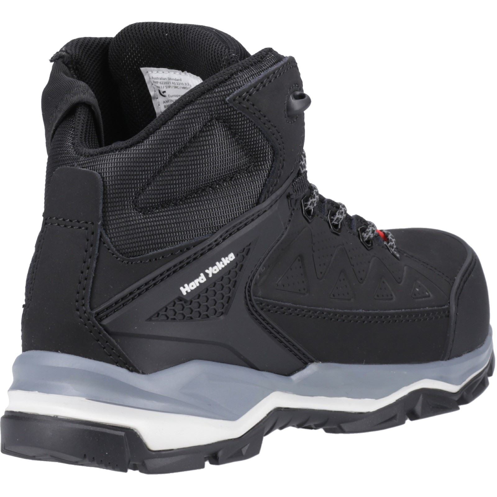 Hard Yakka Unisex Atomic PR Hybrid Side Zip Safety Boot in Black