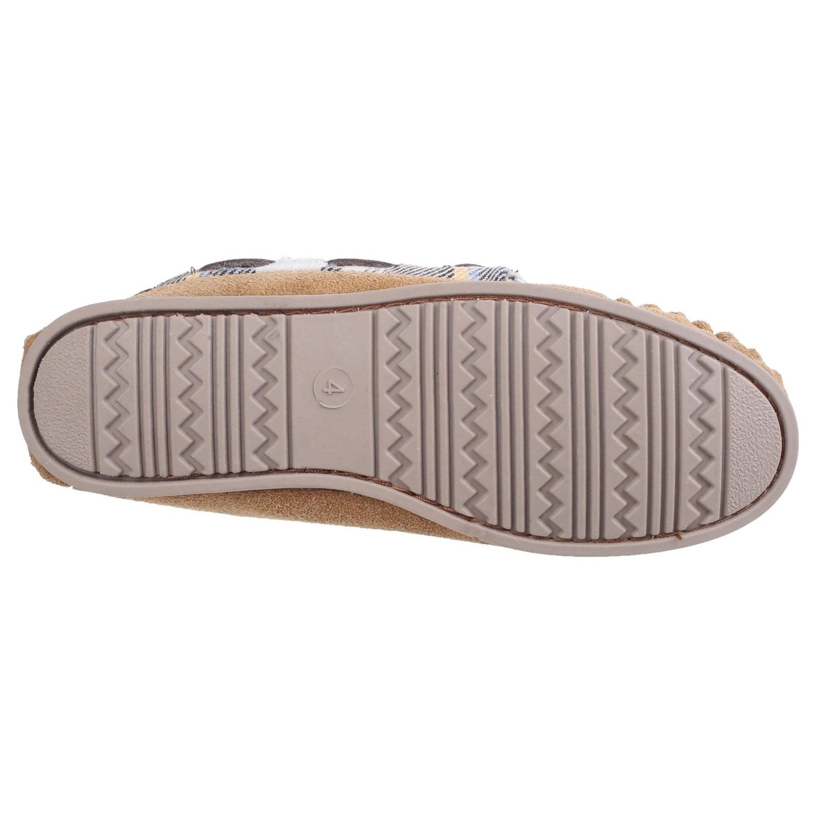 Cotswold Women's Kilkenny Moccasin Slipper in Tan