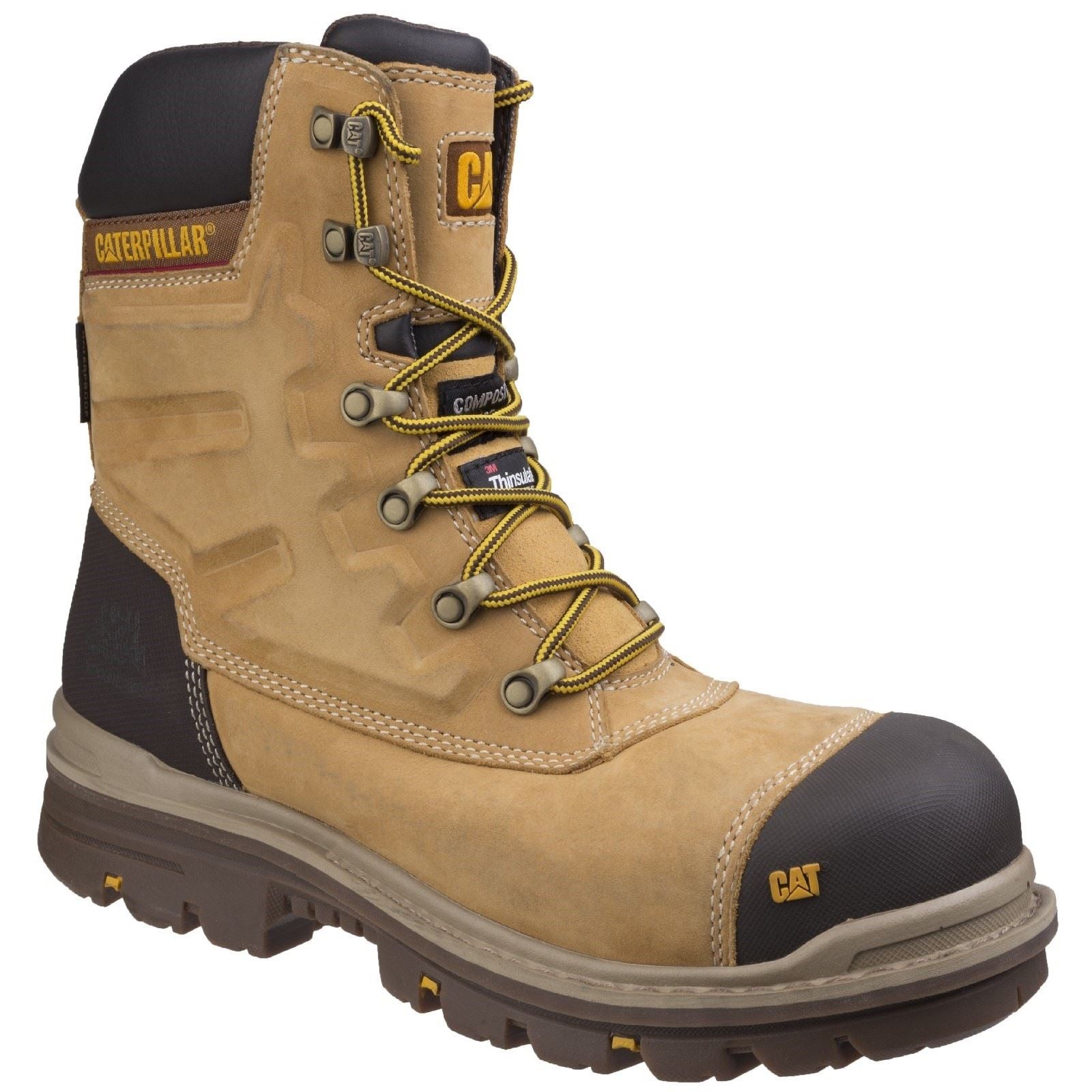 Caterpillar Men's Premier Safety Boot in Honey