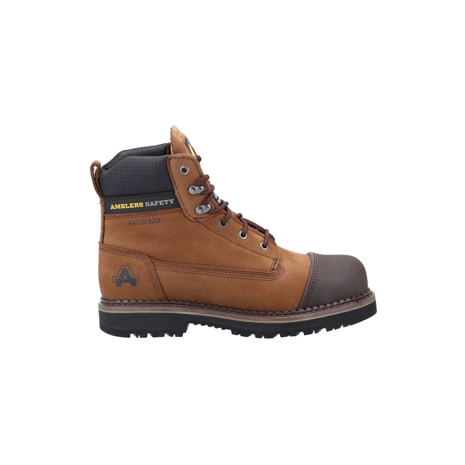 Amblers Safety Men's AS233 Scuff Safety Boot in Brown