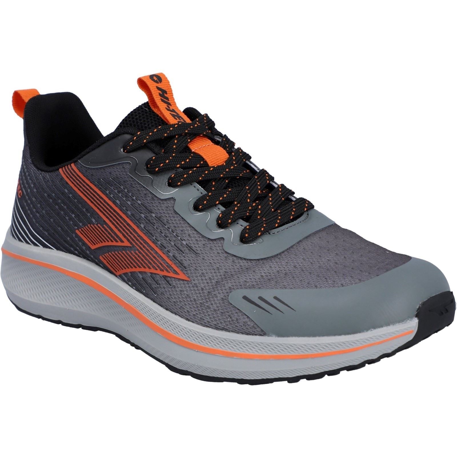 Hi-Tec Santorini Polyester Men's Black/Quiet Shade Trainers