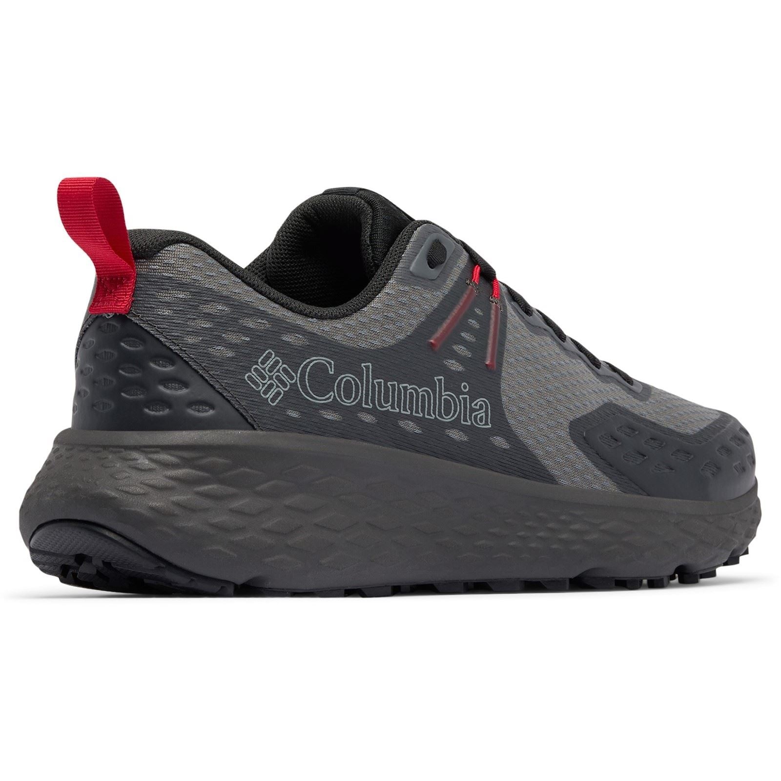 Columbia Konos TRS Polyester Men's Grey/Red Hiking Boots