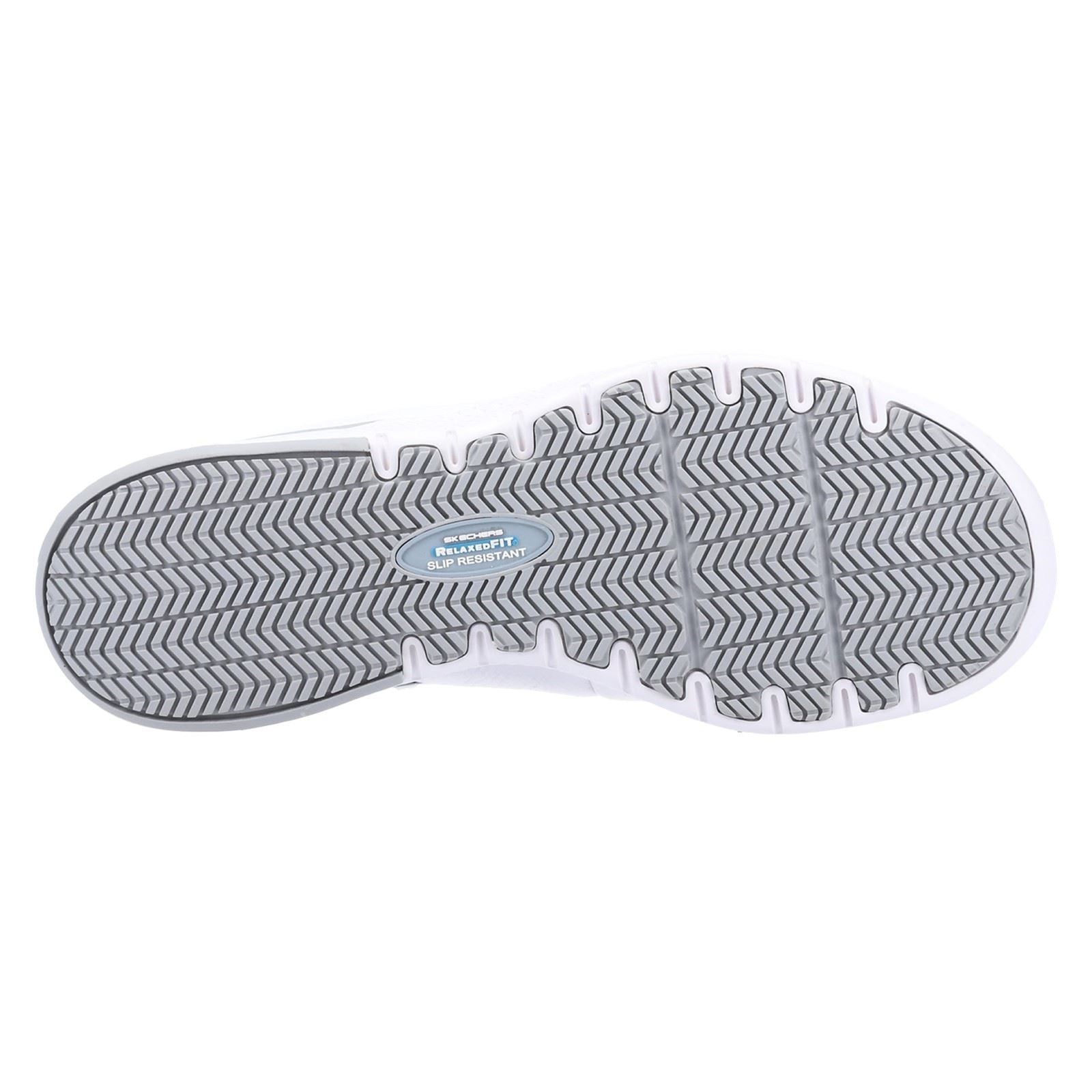 Skechers Workwear Marsing Gmina Leather Women's White Safety Trainers