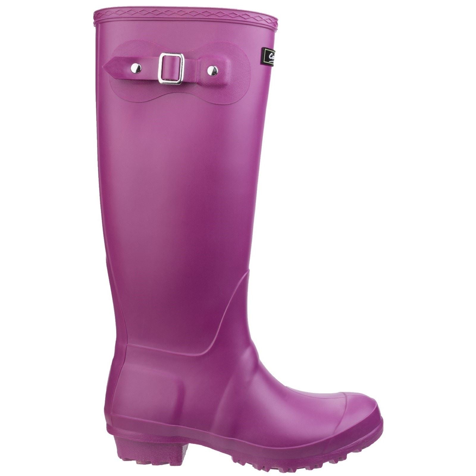Cotswold Women's Sandringham Wellingtons in Berry