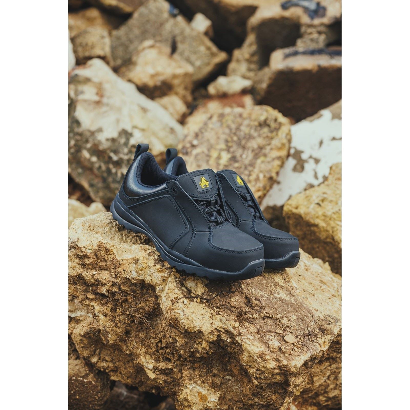 Amblers Safety Women's FS59C Safety Trainer in Black