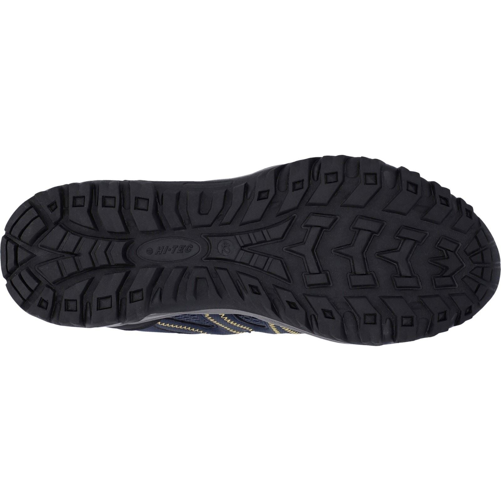 Hi-Tec Jaguar Polyester Men's Navy/Yellow Hiking Boots
