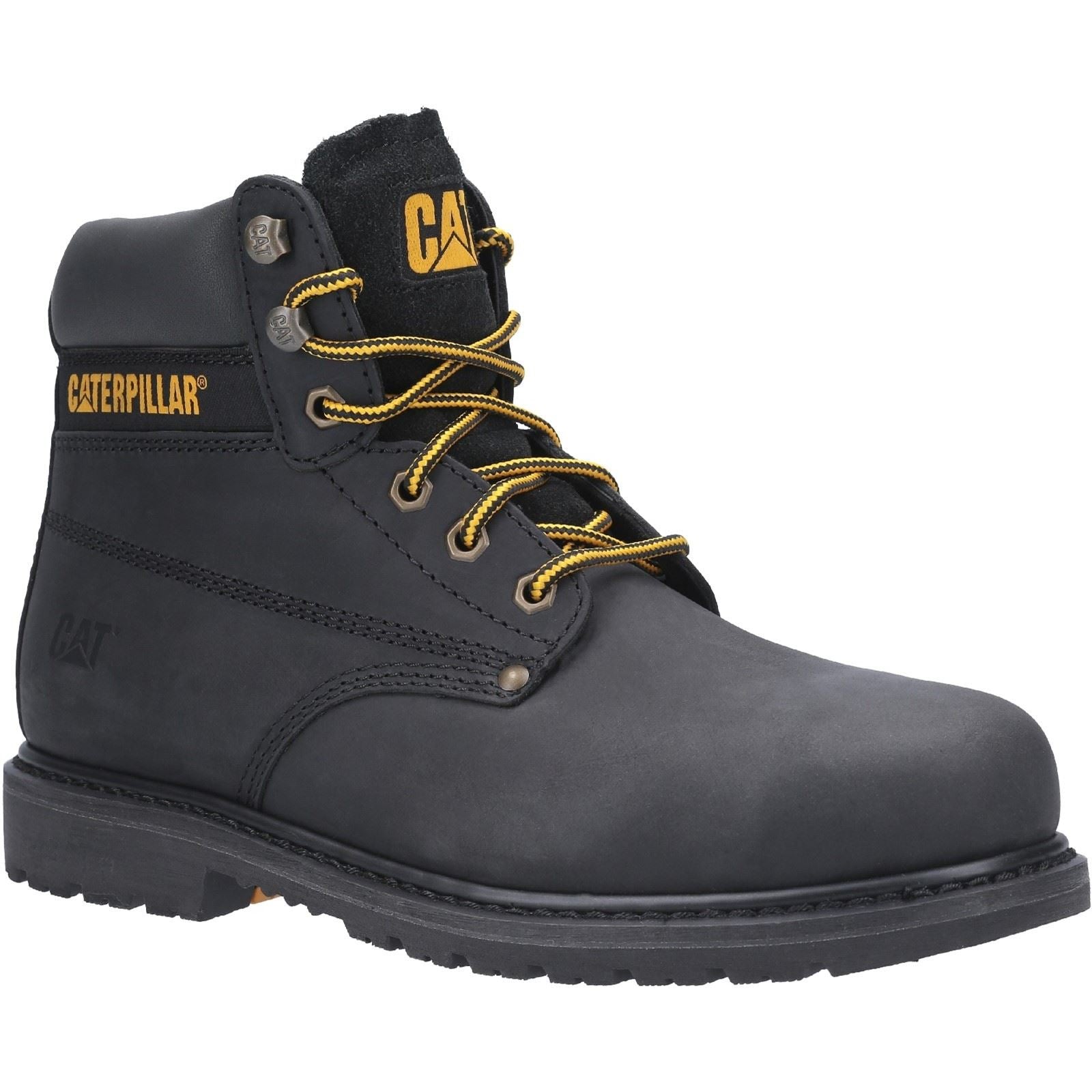 Caterpillar Men's Powerplant GYW Safety Boot in Black