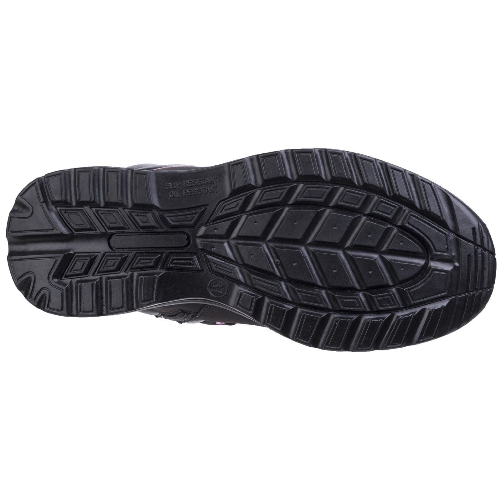 Amblers Safety Women's AS601 Lydia Composite Safety Boot With Side Zip in Black