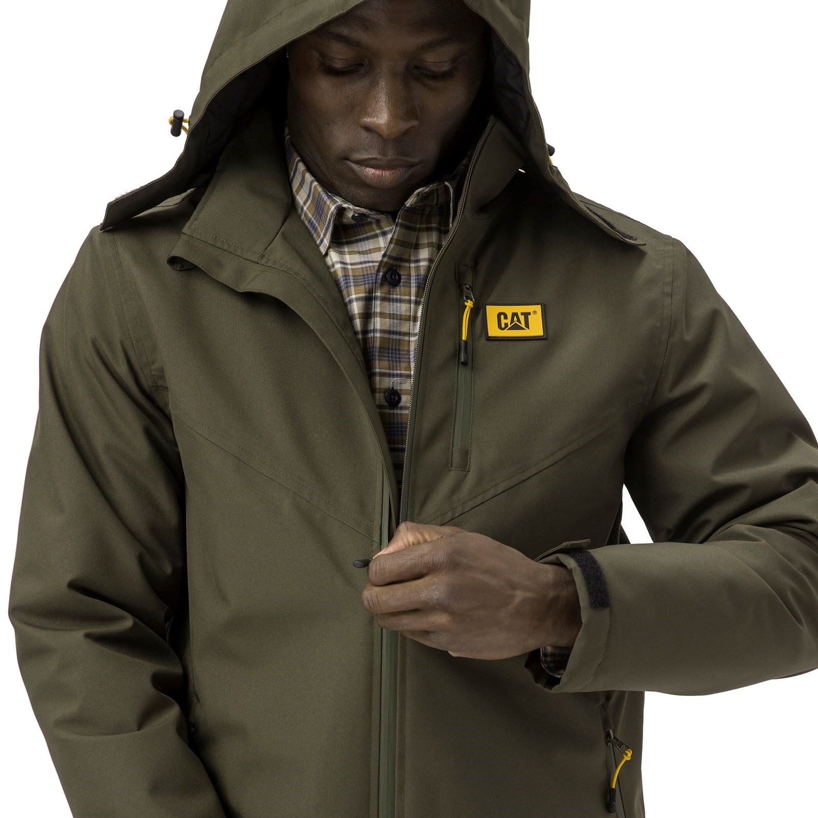 Caterpillar Men's Lightweight Insulated Jacket in Moss