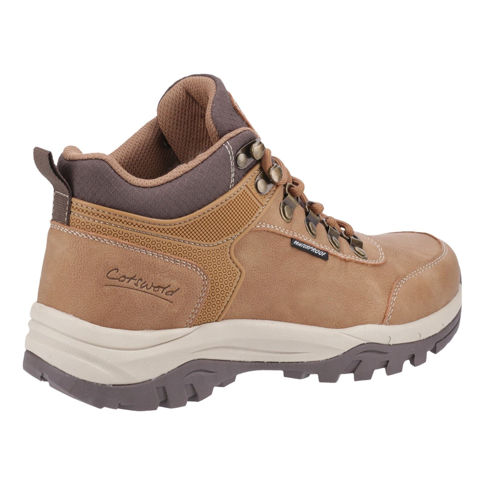 Cotswold Overbury Polyurethane Women's Tan Hiking Boots
