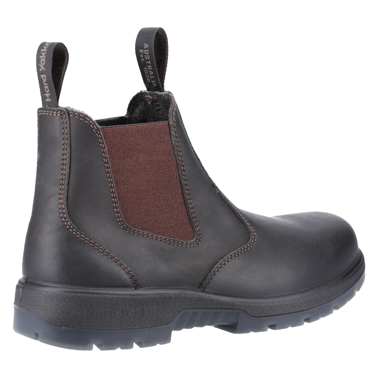 Hard Yakka Men's Outback Safety Dealer Boot in Brown