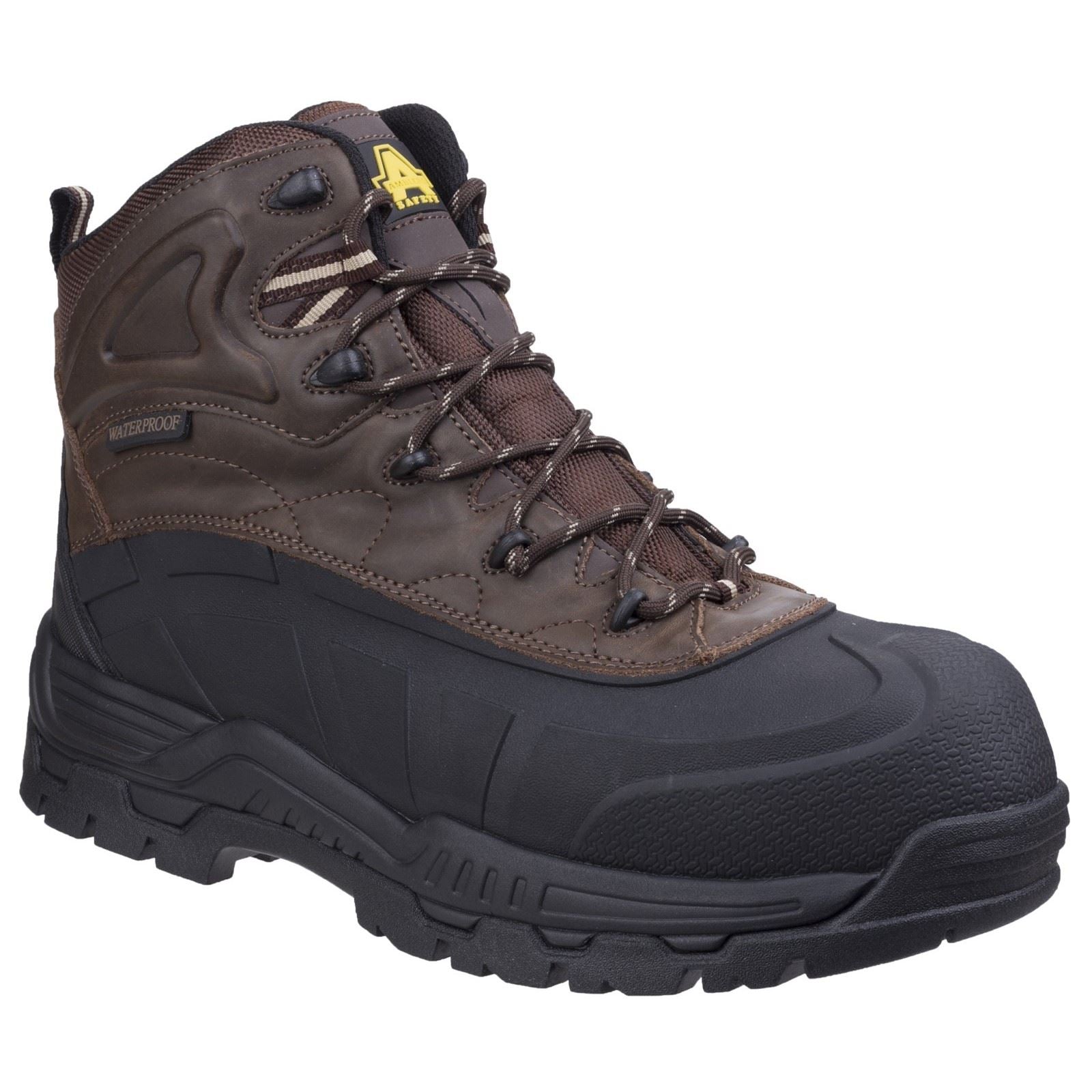 Amblers Safety FS430 Orca Hybrid Waterproof Non-Metal Safety Boot in Brown