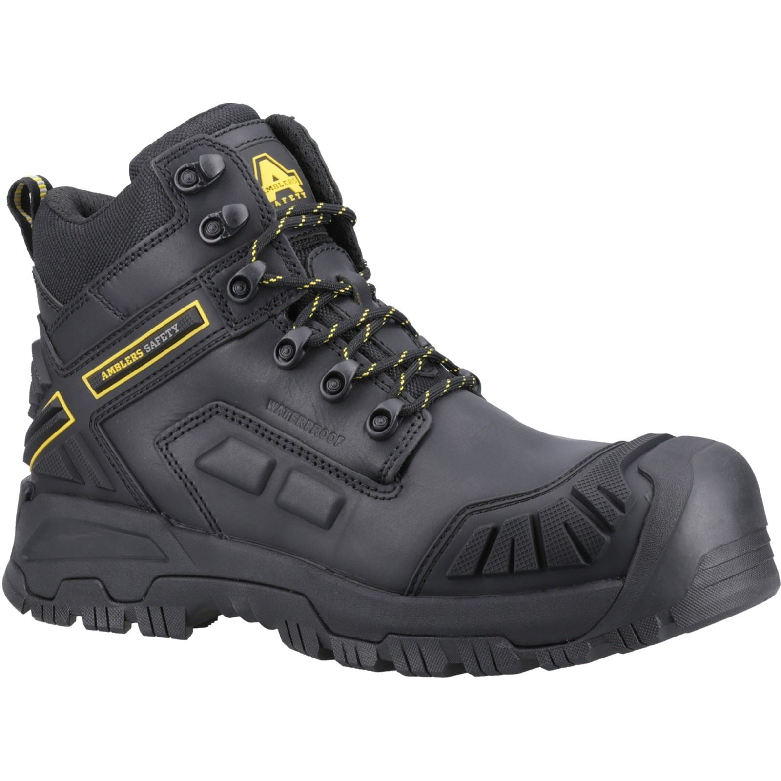 Amblers Safety Men's AS962C Flare Safety Boot in Black