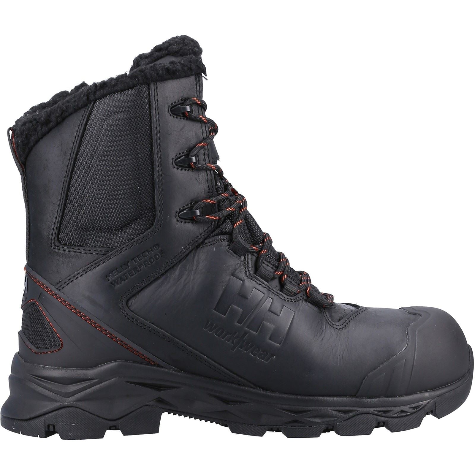 Helly Hansen Workwear Oxford Winter Tall Side-Zip S3 Safety Boot in Black