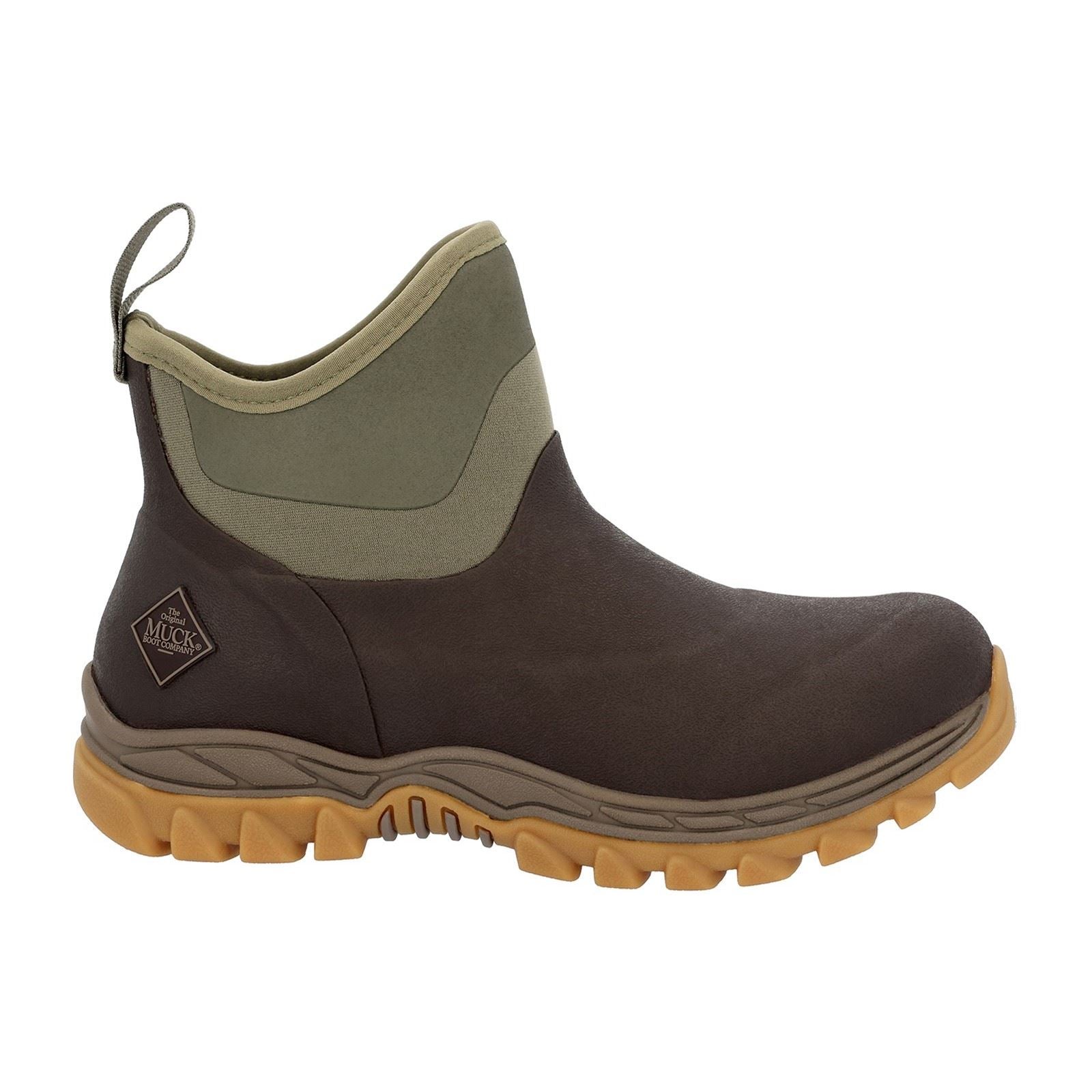 Muck Boots Women's Arctic Sport II Ankle Boot in Dark Brown/Olive