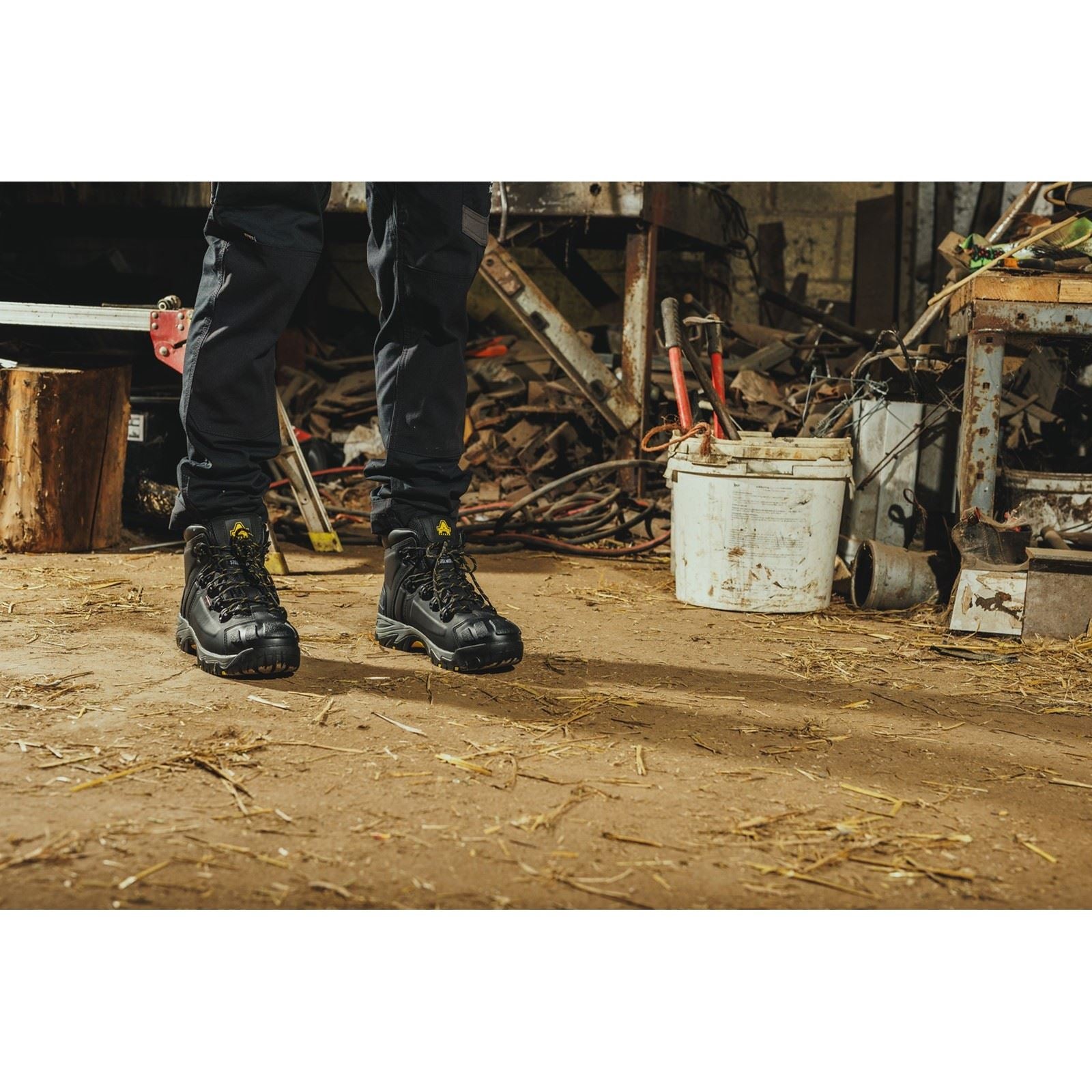 Amblers Safety FS32 Waterproof Safety Boot in Black