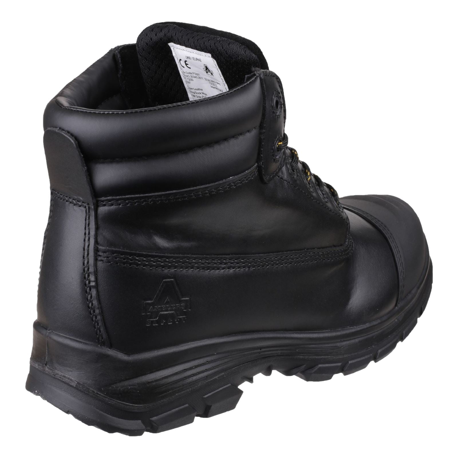 Amblers Safety Men's FS301 Brecon Metatarsal Guard Safety Boot in Black