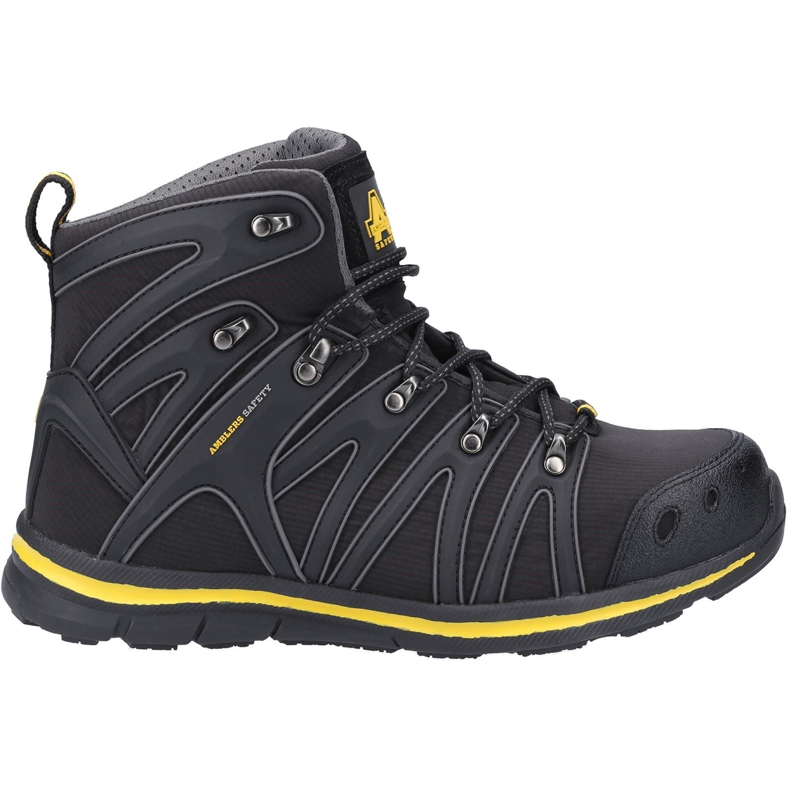 Amblers Safety Men's AS254 Safety Boot in Black