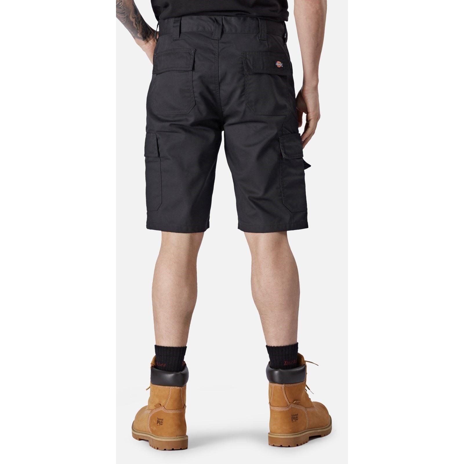 Dickies Everyday Polyester Men's Black Knee-Length Shorts