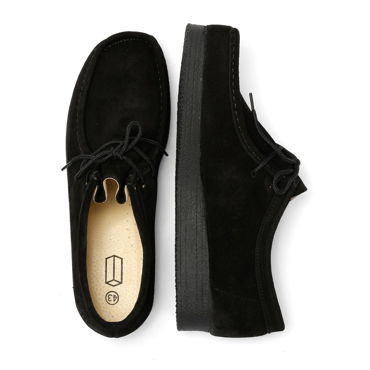 Tower Footwear (47562373) (5055924517641) TOWER UN APACHE SUEDE BLACK PLU 49 Colour: BLACK SUEDE