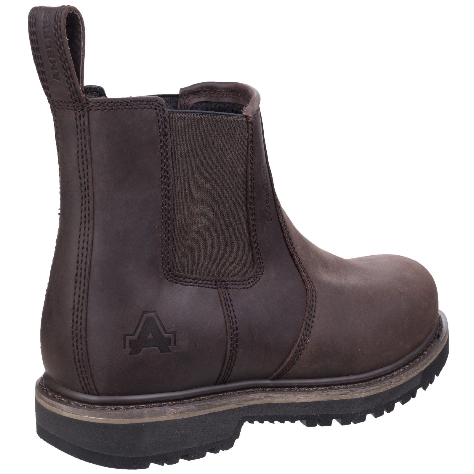Amblers Safety Men's AS231 Dealer Safety Boot in Brown