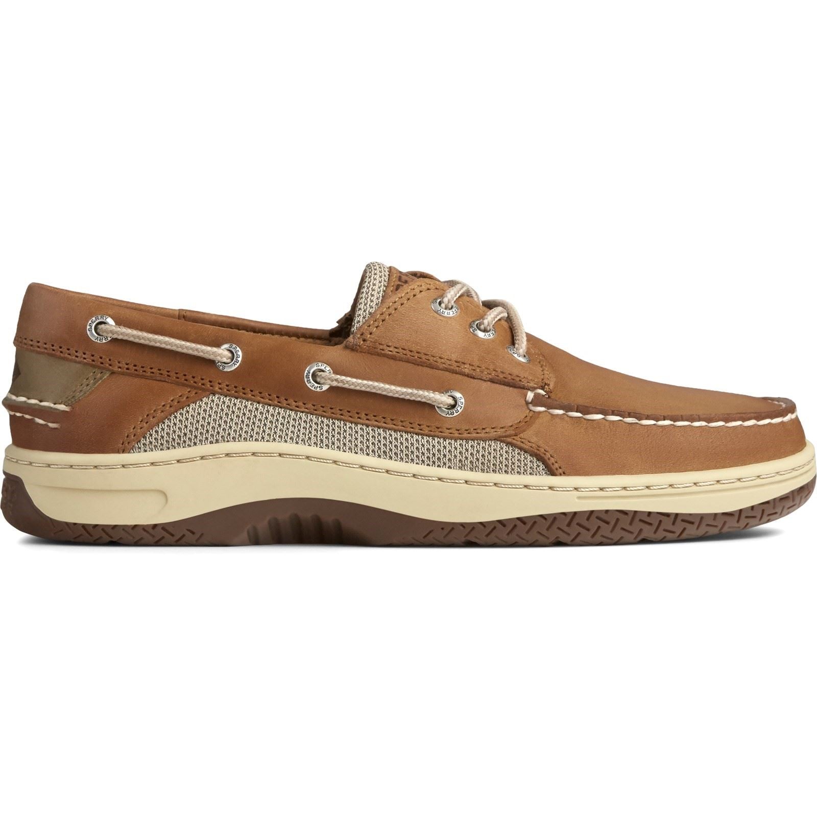 Sperry Men's Billfish 3-Eye Boat Shoe in Dark Tan