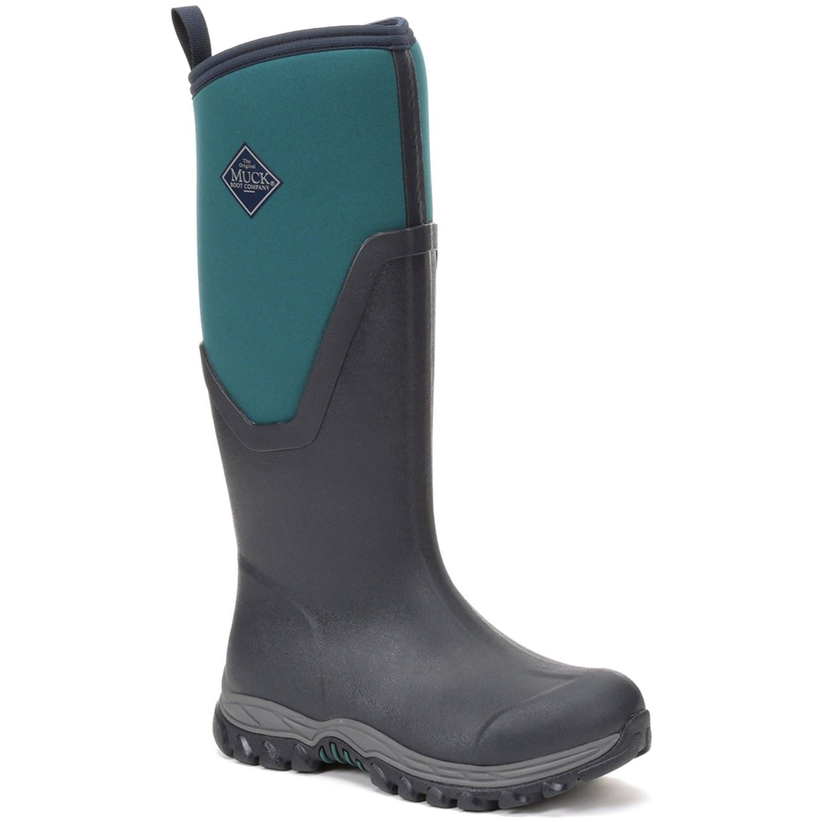 Muck Boots Women's MB Arctic Sport II Tall Wellingtons in Navy/Spruce