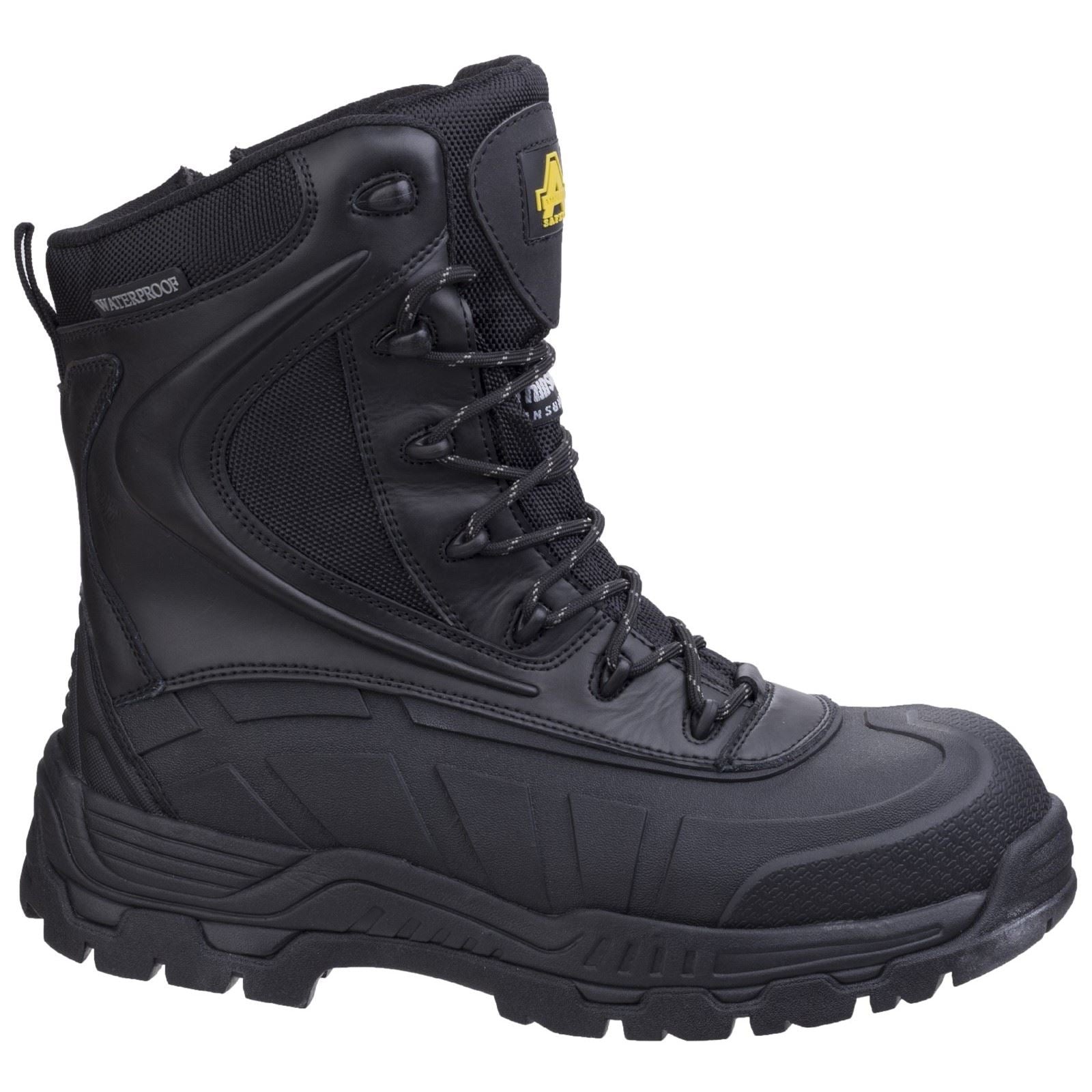 Amblers Safety AS440 Hybrid Metal Free Hi-leg Waterproof Safety Boot in Black