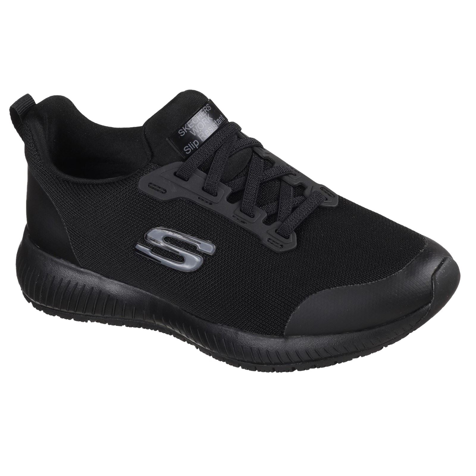 Skechers Workwear Squad SR Textile Women's Black Safety Trainers