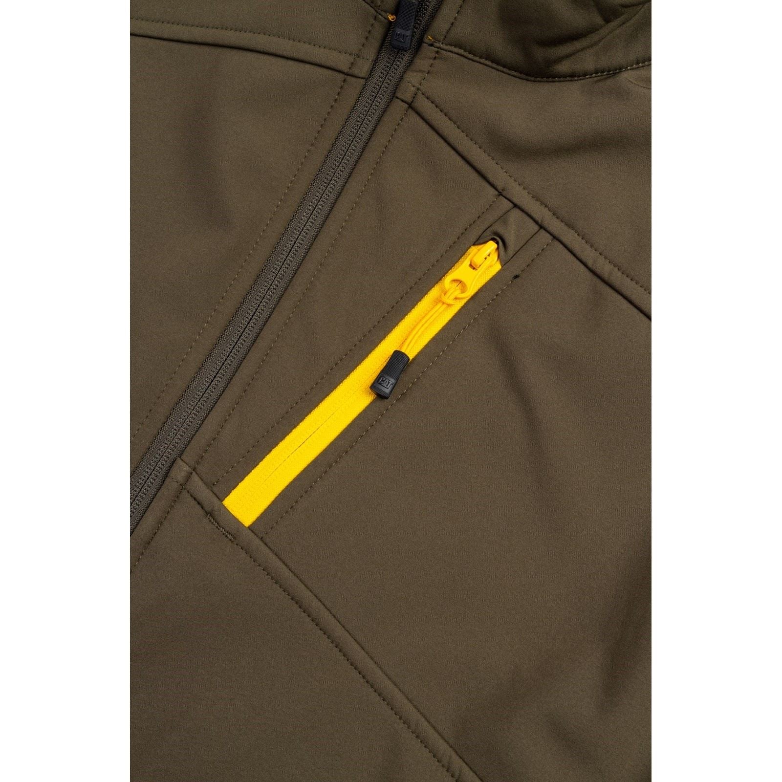 Caterpillar Men's Essentials Shell Jacket in Army Moss