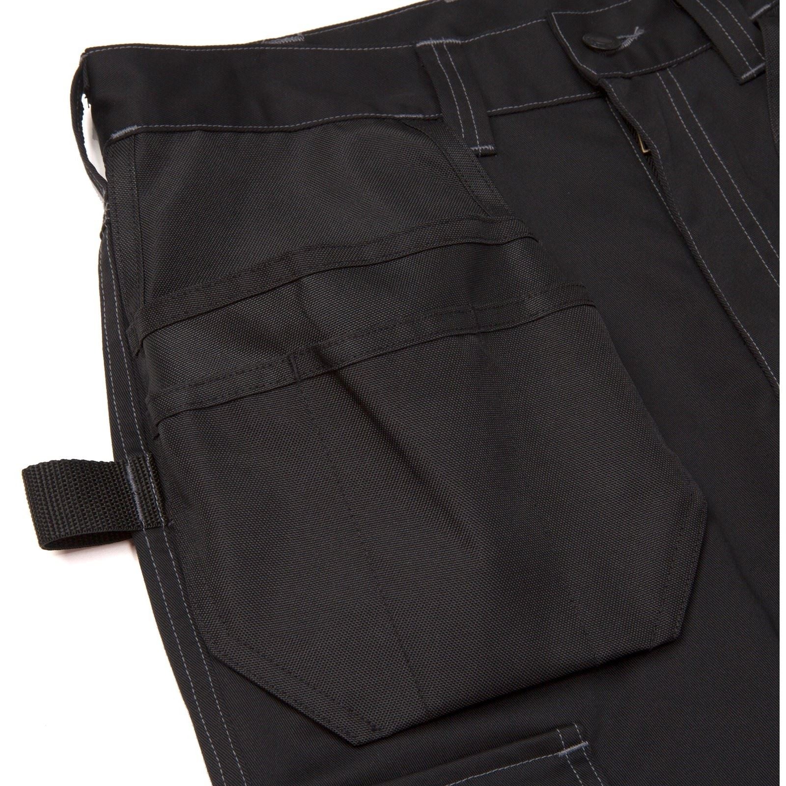 Caterpillar Essential Knee Pocket Stretch Holster Polyester Men's Black Outdoor Trousers