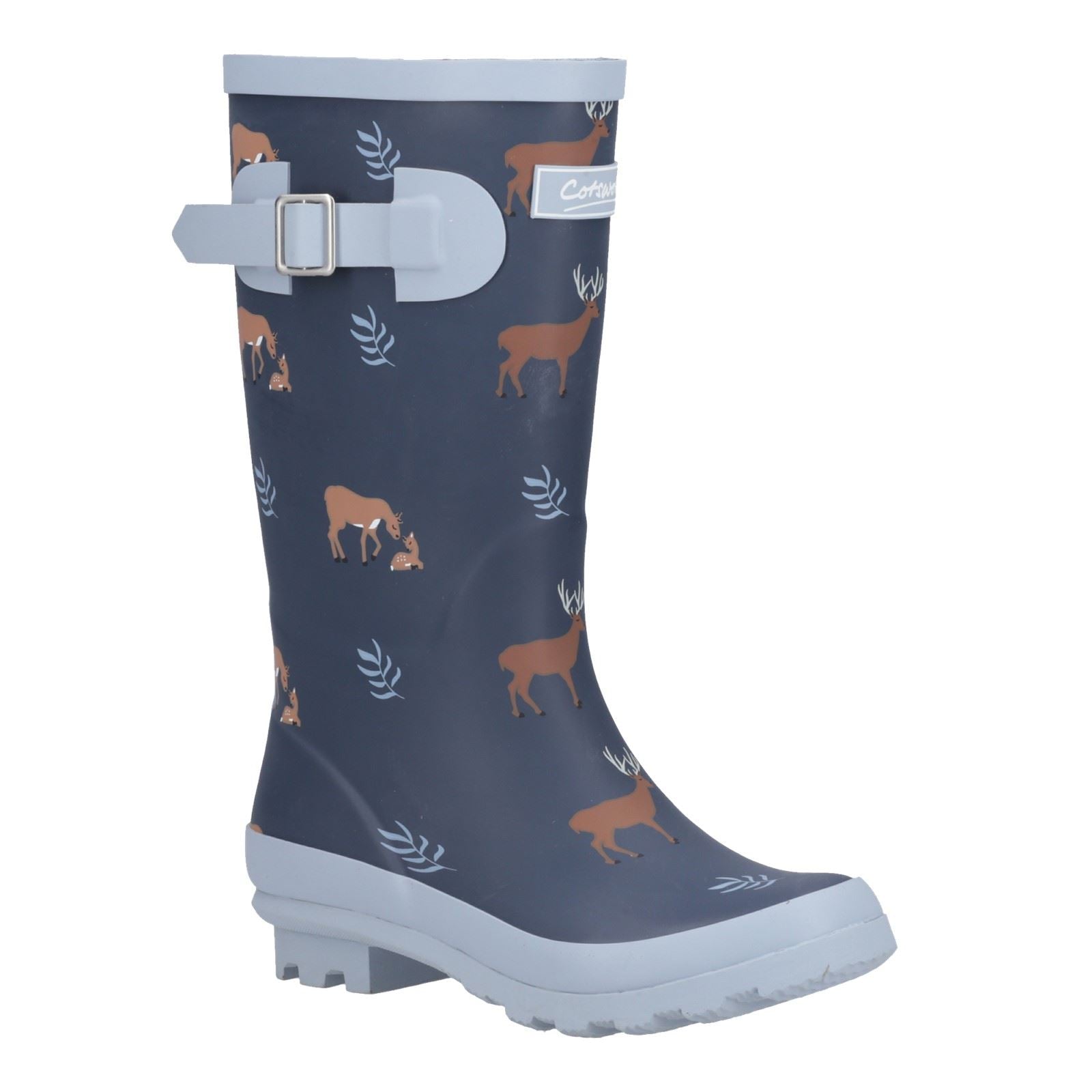 Cotswold Woodland Rubber Junior Deers Wellington Boots