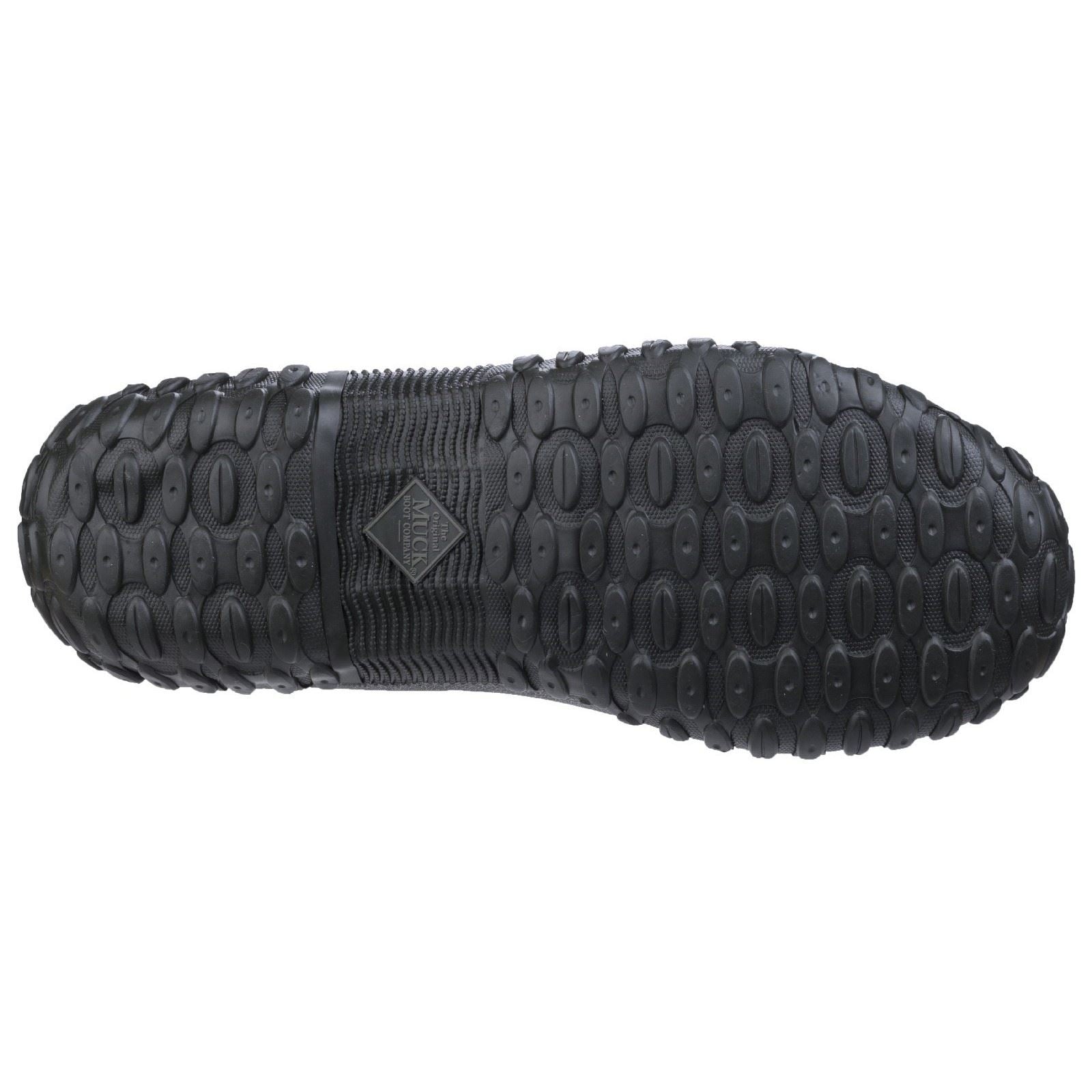 Muck Boots Men's Muckster II Ankle All Purpose Lightweight shoe in Black/Moss